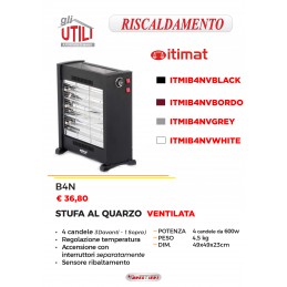 STUFA QUARZO BLACK 4...