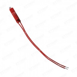 LAMPADA LED ROSSO 0.5W 220V