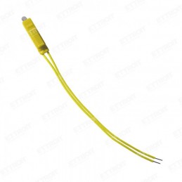 LAMPADA LED GIALLO 0.5W 220V