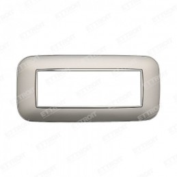 PLACCA ORBIS 6P SILVER