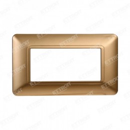 PLACCA PLASTICA 4P ORO