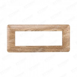 PLACCA PLASTICA 6P LEGNO...