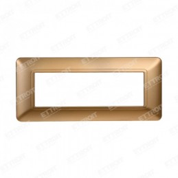 PLACCA PLASTICA 6P ORO