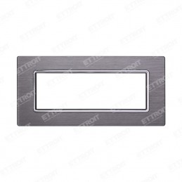 PLACCA ALLUMINIO 7P SILVER