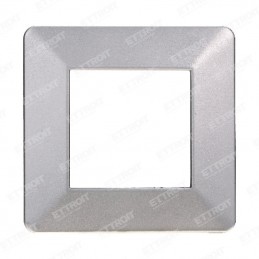 PLACCA PLASTICA 2P SILVER