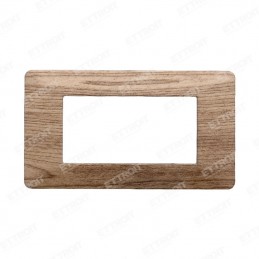 PLACCA PLASTICA 4P LEGNO...