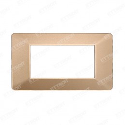 PLACCA PLASTICA 4P ORO