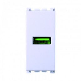 PRESA USB 1POSTI 2.1AMH BIANCO