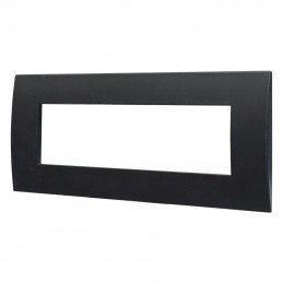 PLACCA PLASTICA 7P NERO